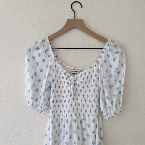 Faithfull the Brand Galicia Floral Minidress X-Small XS - Picture 8 of 15